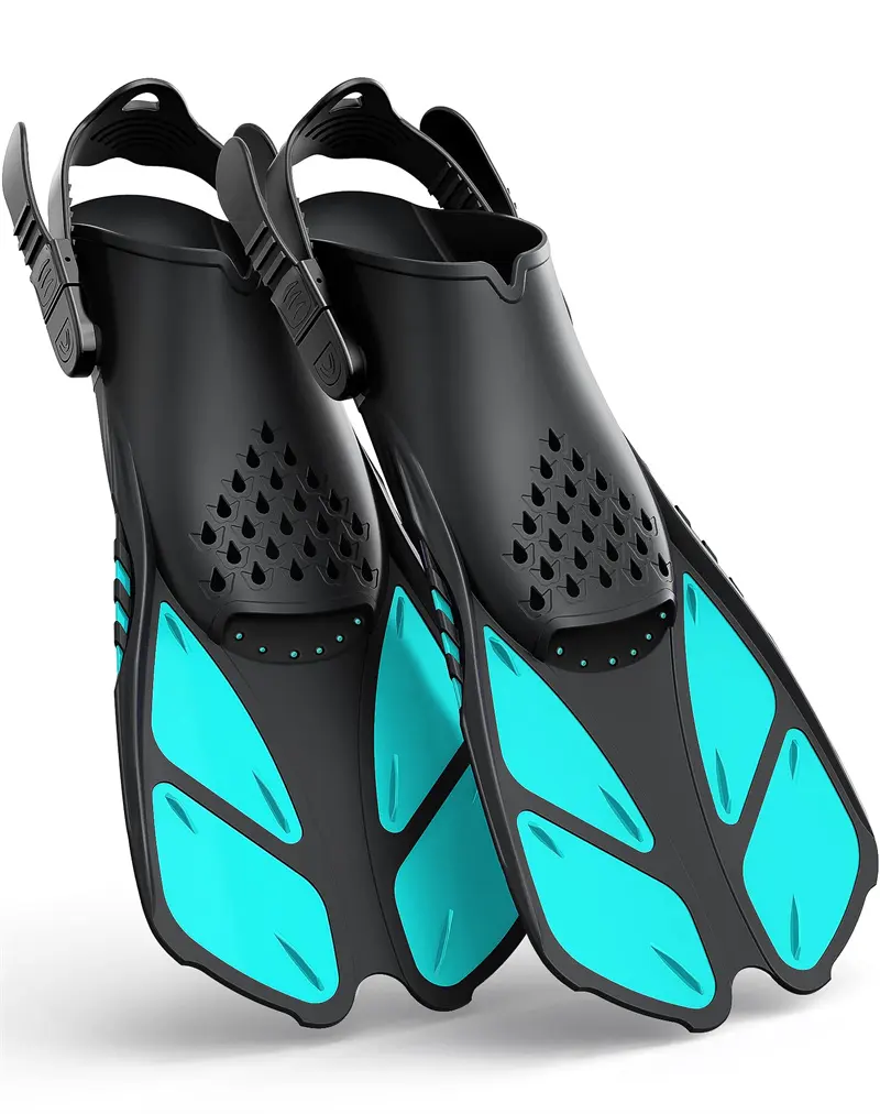 HIFUN تصميم مخصص للغوص سيليكون-زعانف تدريب السباحة للبالغين