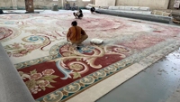 Tapis et carpettes de conception moderne fabriqués à la main pour les salons et les salles de banquet d'hôtels 5 étoiles