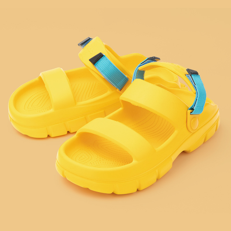 Summer Beach Shoes Women Chunky Slipper Non-slip Mens Thick Sole Sandals Shoes