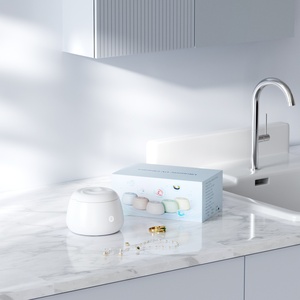 Máquina Limpiadora Ultrasónica de Retenedores 48kHz 200ML de Capacidad USB/Eléctrica/a Pilas Control Táctil para Dentaduras Postizas y Protectores Bucales - Product Image 5