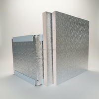 Feuille d'aluminium rectangulaire laminée double face |   Utilisation en milieu hospitalier et scolaire, bonne adhérence pour les panneaux composites d'isolation