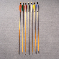 Flèche en bois AF Archery de 80 cm pour la chasse, fournisseur d'équipement de tir à l'arc, tir à l'arc traditionnel