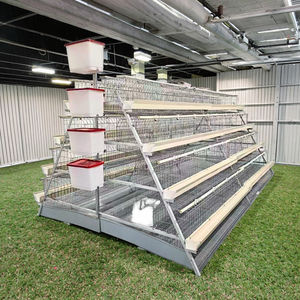 Bebederos para Gallos, <span class=keywords><strong>Gallinero</strong></span>, <span class=keywords><strong>Tipo</strong></span> H, Jaula para Gallinas Ponedoras, Gallos, Gallinas en Batería, <span class=keywords><strong>Gallinero</strong></span> Plegable para Gallinas Ponedoras - Product Image 1