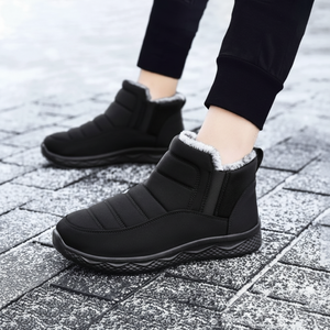 Stivali imbottiti da neve antiscivolo da uomo e donna scarpe invernali in pile - Product Image 1