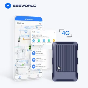 Aset satelit GPS, GPS kuat magnetik SOS kendaraan Anti hilang pelacak untuk mobil 10000mah baterai besar Locator waktu siaga panjang