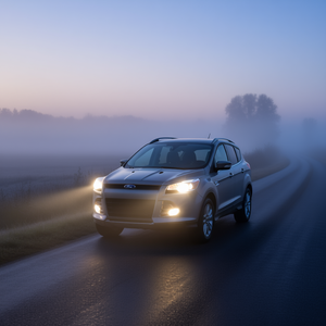 Juego de Faros Antiniebla para Escape 2009-2012, 12V, Nuevo Kit de Repuesto, Lente Transparente, Carcasa Negra, Ajuste Directo, Retrofit P0434 - Product Image 2