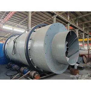 Natural Gas Rotary Drum Dryer Silica Sand Drying Machine Rotary Dryer For Quartz Sand