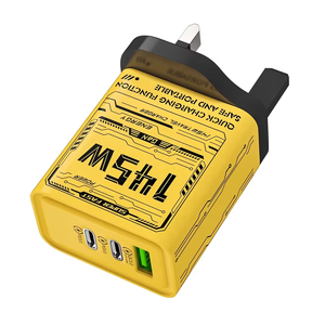 Pengisi daya ponsel Super, 145W 3 port Tipe C GaN USB C QC 3.0 untuk iPhone 17 Samsung Huawei Xiaomi - Product Image 4