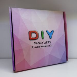 VANCY ARTS Motifs de point de croix imprimés pour débutants Motifs de broderie imprimés Kit de broderie DIY - Product Image 4