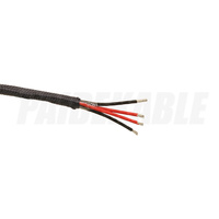 Cable de Dron Ligero de Alta Resistencia de 4 Núcleos y 1.2 Metros, Conductor de Aleación de Cobre Plateado de 750V-1000VDC para Alimentación de UAV Atado