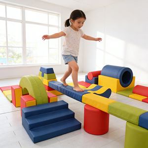 Equipo de Gimnasio de Espuma Suave y Duradero para Niños Pequeños, Ecológico para Interiores, Esponja de Escalada para Bebés, Parque Infantil, Entrenamiento Sensorial y Terapia - Product Image 1