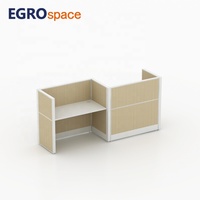 EGROspace Mobilier de bureau commercial, cloison modulaire insonorisée, acoustique, en bois, pour bureau privé