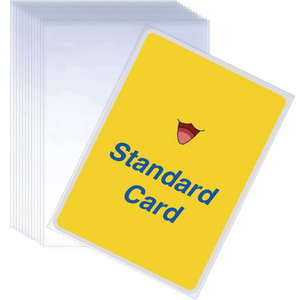 Protège-cartes standard transparents 66×91 pour cartes TCG Pokémon Yu-Gi-Oh, pochettes intérieures en plastique, protège-cartes de jeu de société MTG - Product Image 1