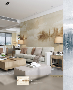 <span class=keywords><strong>Peinture</strong></span> personnalisée <span class=keywords><strong>abstraite</strong></span> murale paysage 3D décoration murale d'hôtel <span class=keywords><strong>papier</strong></span> <span class=keywords><strong>peint</strong></span> - Product Image 4