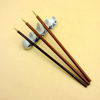 Grande, moyenne et petite feuille Tendon brosse de calligraphie brosse de peinture de calligraphie bambou chinois OEM crayons de calligraphie CN;JIN