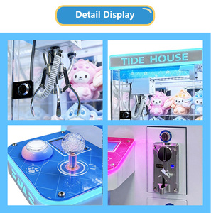 Machine de <span class=keywords><strong>jeu</strong></span> d'arcade Super Mini Doll pour enfants avec support en anglais, fonctionnant à monnayeur, cadeau surprise pour petites entreprises - Product Image 4