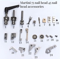 Martini 75 accessoires d'agrafeuse de plaque dentaire importé roulement à sens unique couteau à découper barre coulissante équitation Dragon 45 agrafeuse ouverture nouveau