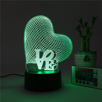Lampe LED Guangli 16 RGB avec designs personnalisés, télécommande pour enfants, lumière de nuit 3D en acrylique rechargeable pour la décoration de la maison