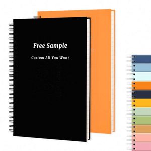 Stock Colorful Business Customized Bank Promotional Office Personalized PU Leather Notebook Hot Sell <b>Journal</b> Notebook A5 - Product Image 5