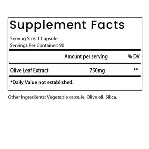 Cápsulas de Extracto de Hoja de Olivo de Venta Caliente OEM/ODM para Adultos, Suplementos Herbales - Product Image 2