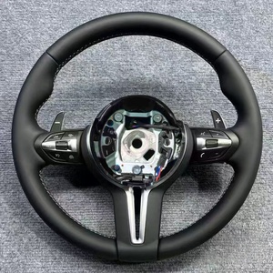 Disponibile Volante in Pelle Rotondo Nuovo di Fabbrica per <span class=keywords><strong>BMW</strong></span> M3 M4 F80 F82 E90 E91 E60 X5 F15 X6 F16 F10 F30 F32 F36 F60 - Product Image 5