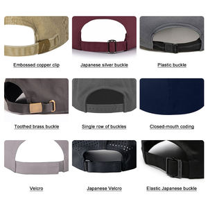 <span class=keywords><strong>Gorra</strong></span> de Béisbol de Alta Calidad para Equipos Deportivos con Logo Bordado en 3D y Parche de Goma con Patrón de Rayas Estilo Papá para Uso Casual y Pesca - Product Image 4