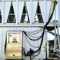 Conteneur DrolinBox 40HC pour l'efficacité de refroidissement liquide dans l'exploitation minière, PUE 1.06