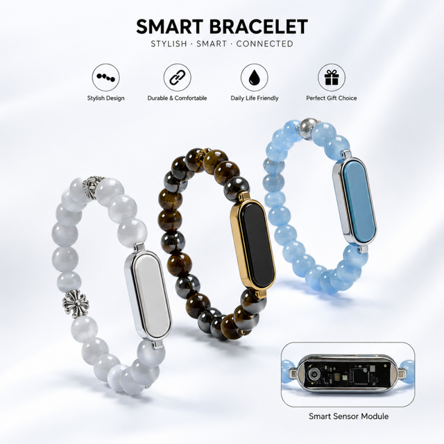 Smart Bracelet Health Wristband Wearable Activity Fitness Trackers Multi-Sport Mode Waterproof Screenless Sport Bracelet
