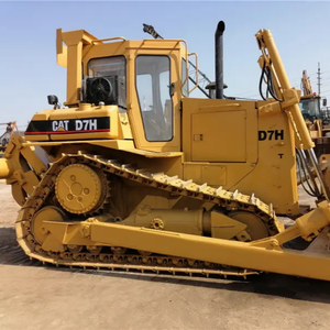 รถดันดิน Caterpillar D7H มือสอง พร้อมเครื่องยนต์และเกียร์ Cummins ความจุ 4 ลูกบาศก์เมตร - ขายตรงจากต่างประเทศ - Product Image 3