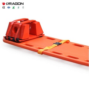 Verrouillage de la tête de civière d'ambulance de planche vertébrale en plastique de CT de rayon X d'immobilisation de tête de CE ISO - Product Image 1