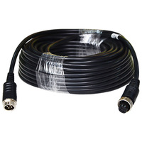 Interconnexion des systèmes d'automatisation Câble moulé par extension à 4 positions Connecteur droit à code A Câble m12 à 4 broches