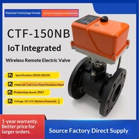 Vanne papillon à bride étanche électrique basse consommation CTF-150NB en fonte ductile DN50-DN150 pour système d'alimentation en eau - Vente en gros usine