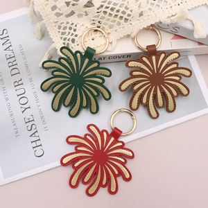 Colgantes Creativos con Forma de Fuegos Artificiales, Elegante Llavero de Fuegos Artificiales, Adorno de Cuero Sintético para Bolsos con Diseño de Fuegos Artificiales, Ideal para Regalos - Product Image 4