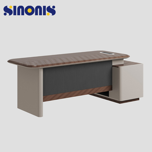 Escritorio Ejecutivo Impermeable Sin Bordes Sinonis de 1.8m Serie F, Escritorio de Oficina Moderno Sin Bordes Desprendibles para África - Product Image 4