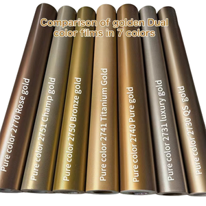 <span class=keywords><strong>Film</strong></span> Métallique Adhésif Instantané de Qualité Supérieure, Transparent Doré, pour Boîte à Lumière, Lettres Lumineuses à Changement de Couleur - Product Image 1