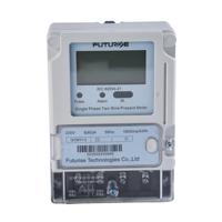 Medidor de Energía Prepago con Tarjeta IC Monofásico Futurise QCM12 con Comunicación RS485 RF/PLC y Pantalla LCD para Gestión de Energía