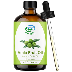 Huile de fruit d'<span class=keywords><strong>Amla</strong></span> 100% pure pressée à froid, liquide hydratant et nourrissant aux herbes douces pour les soins de la peau et des cheveux - Product Image 1