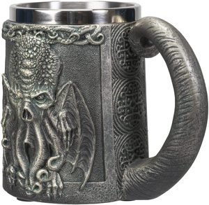 Sculpture Le Cri de Cthulhu Mug Monstre Marin Figurine de Cthulhu Figurine de Crâne de Cthulhu Personnalisée Statue de Terreur - Product Image 5