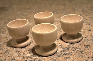 Portabicchieri in legno montessori attrezzi da giardino artigianali set di tazze per uova di faggio tazze da <span class=keywords><strong>caffè</strong></span> graduate in legno naturale non finito arti - Product Image 5