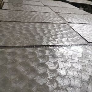 मुक्त वॉलपेपर पैनल घर सजावट हस्तनिर्मित प्राकृतिक मोती की माँ वॉलपेपर घर की सजावट के लिए - Product Image 3