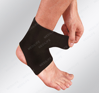 Support de cheville professionnel léger, respirant, anti-transpiration, avec renfort en nylon, protection post-blessure pour le sport