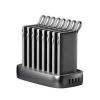 2025 nouvelle mode haute qualité partager banques d'alimentation Station 8 fentes location charge câble intégré 10000mah batterie externe Station d'accueil