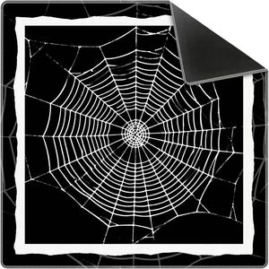 Tapete de Mahjong Americano de Lujo Personalizado con Patrón de Telaraña, Antideslizante, Plegable, Ecológico, Superficie Lisa, para Halloween - Product Image 2