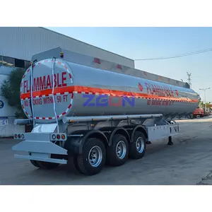 Trailer Semi truk tangki bahan bakar Semi Trailer Lpg Gas Harga Tanker Gas