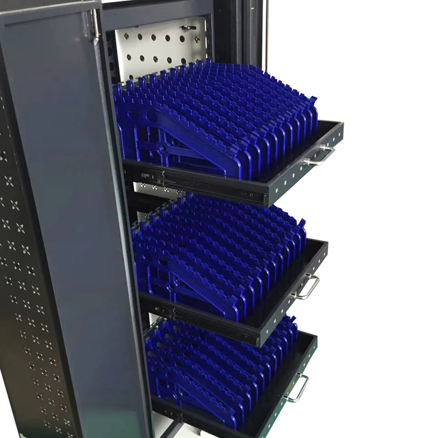 30-port New Phone Laptop Type-C USB AC Charging Cart iPad Charging Cabinet Lock Portable Multiple Device Steel CE/ROHS Certified