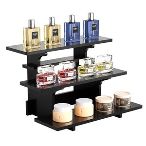 Desktop <b>Display</b> <b>Rack</b> 3 Tier Storage Shelf For Candles Perfume Cosmetics Easy Assembly - Product Image 2
