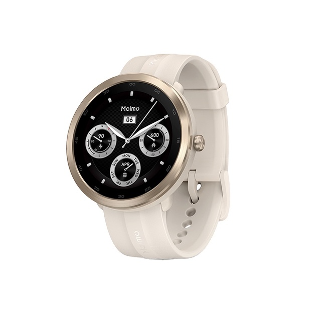 Global Version Maimo Watch R Smartwatch Blood Oxygen 1.3" Display Stainless Steel Bezel Heart Rate 12 Days Battery Men Watch
