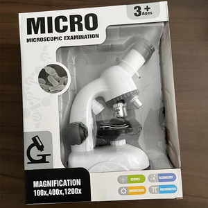 Children Microscope 40x 100x Manual Focus Educational Science Toy For Kids Ages 7-14 Years Old With Specimens And Tools - Product Image 4