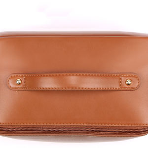 Косметичка под заказ, мягкая подушка из искусственной кожи, сумка для туалетных принадлежностей, переносная водонепроницаемая сумка для макияжа для женщин - Product Image 4