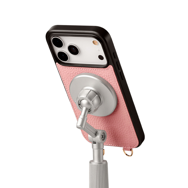 Custom Logo 2 in 1 Magnetic Genuine Leather Phone Case with Detachable Wallet Crossbody Strap for iPhone 17 18 Pro Max Duo